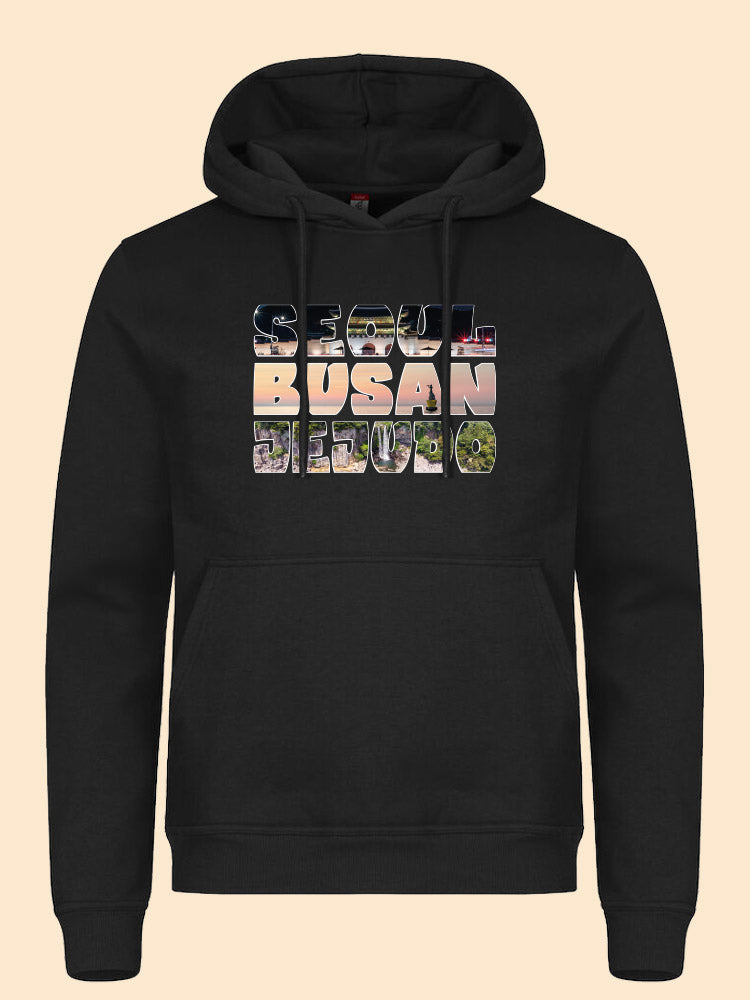 Hoodie Seoul Busan Jejudo