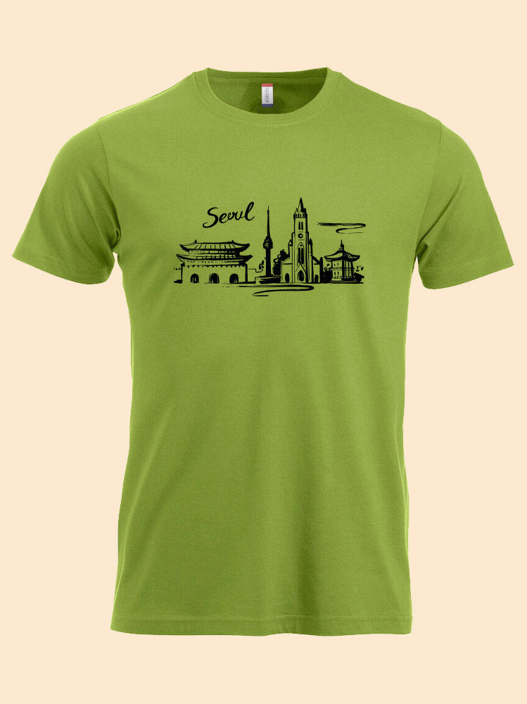 Tshirt skyline vert