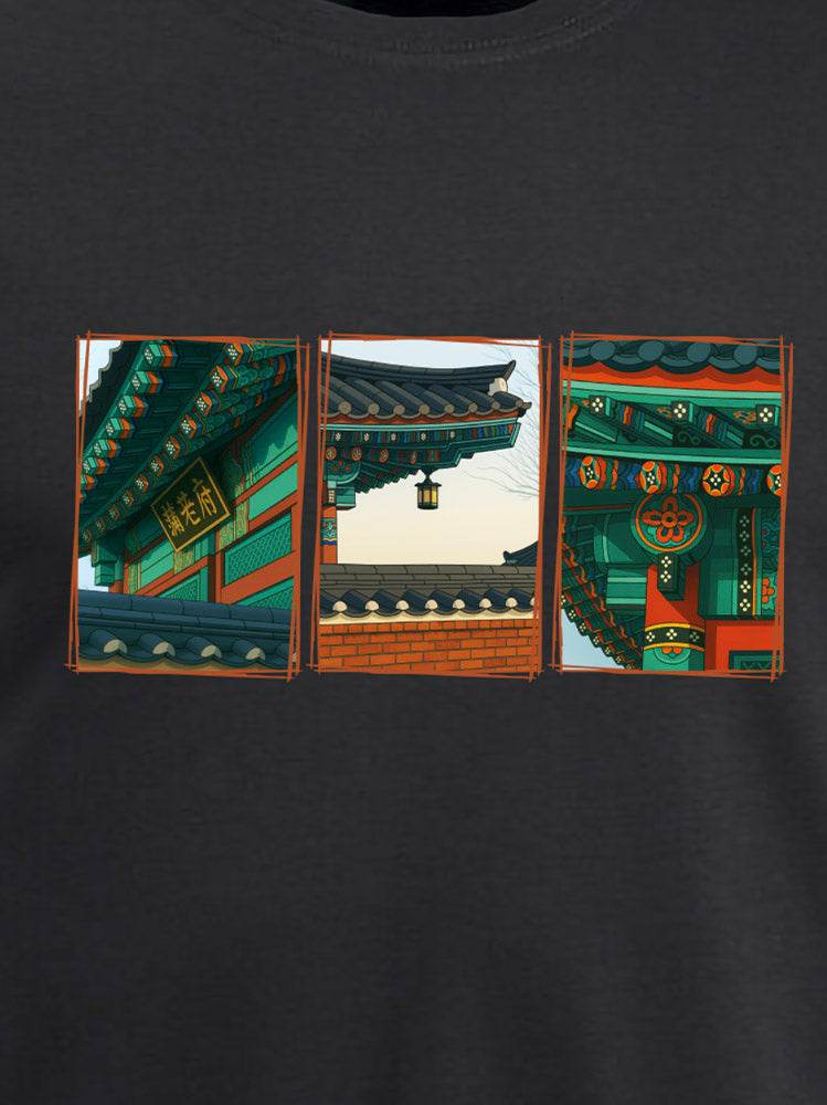 T-shirt dancheong
