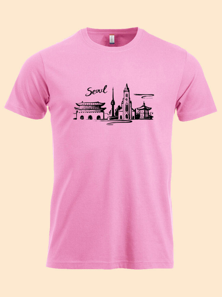 Tshirt skyline rose