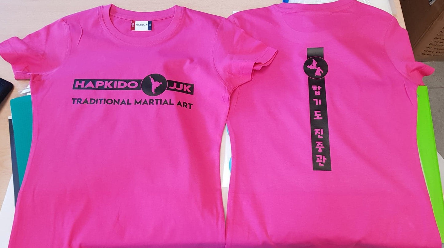 T-shirt "Traditional martial art" (rose)