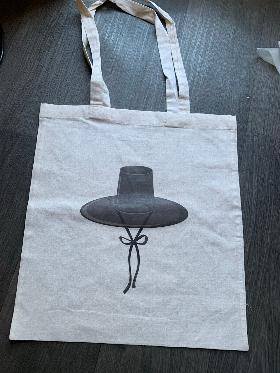 Tote bag chapeau