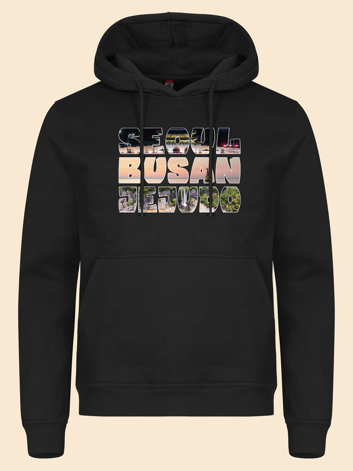 Hoodie Seoul Busan Jejudo