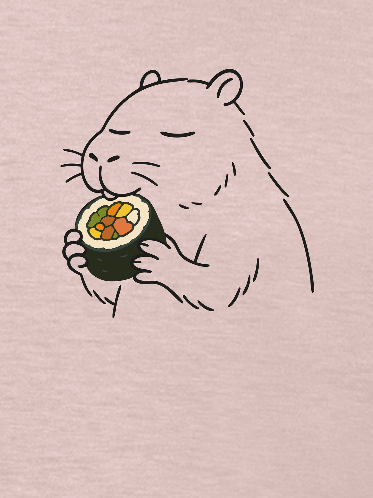 Capybara x kimbap 카피바라 김밥