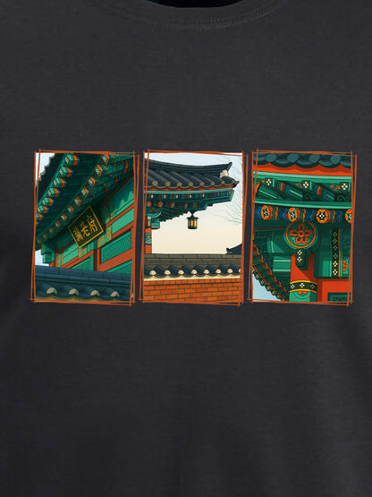 T-shirt dancheong