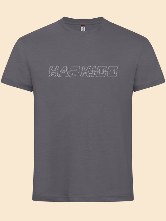 T-shirt gris métal