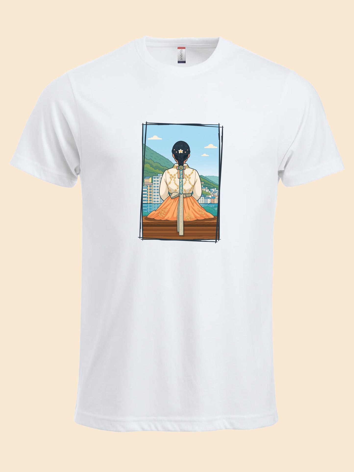 T-shirt Hanbok