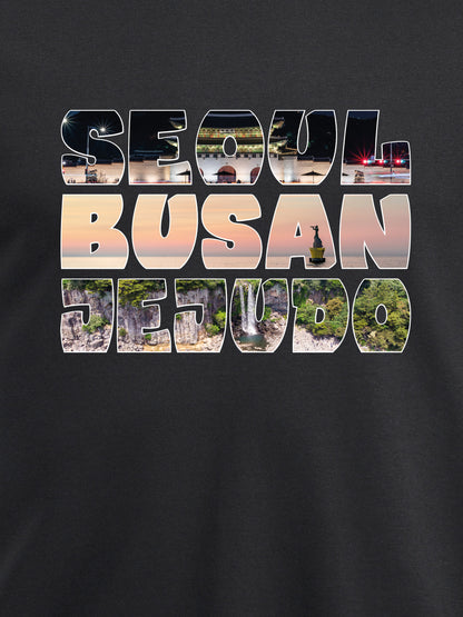Hoodie Seoul Busan Jejudo